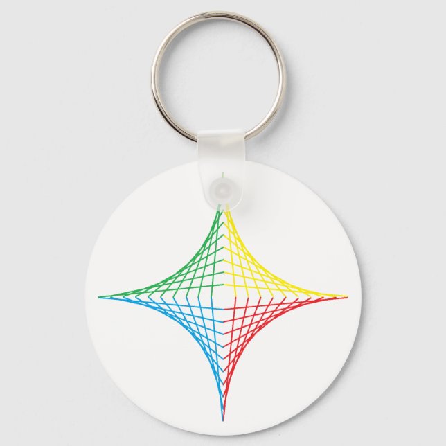 String Star Keychain (Front)