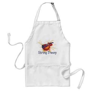 String Theory Adult Apron by raginggerbils at Zazzle