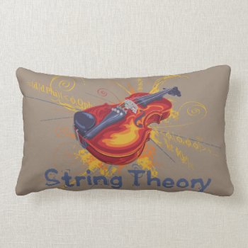 String Theory Lumbar Pillow by raginggerbils at Zazzle
