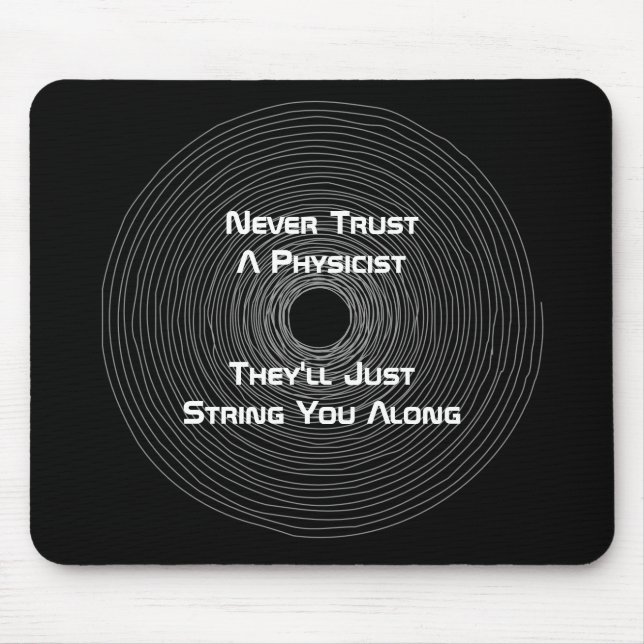 String Theory Mouse Pad (Front)