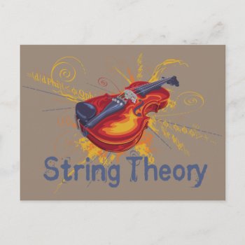 String Theory Postcard by raginggerbils at Zazzle