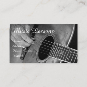 Stringed Instrument Business Card
