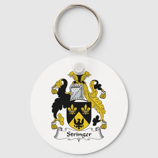 Stringer Family Crest Keychain (Front)