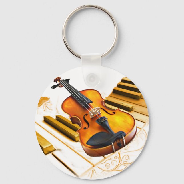 Strings and Keys_ Keychain (Front)
