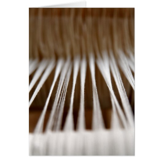 Strings in a loom cards (Front)