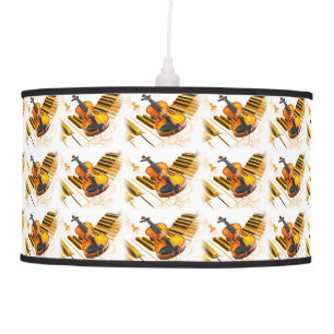 Strings & Keys_ Hanging Lamp