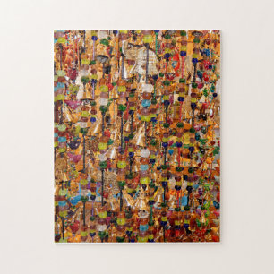 Strings of Beads Jigsaw Puzzle