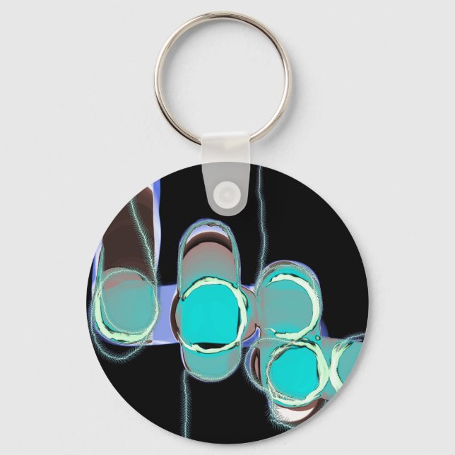 Strings of connection keychain (Front)
