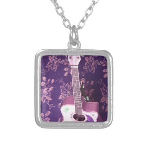 Strings of Passion Exploring the Music My Blood  Silver Plated Necklace