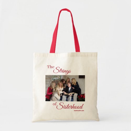 Strings of Sisterhood  Tote Bag