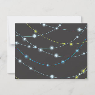 STRINGS OF STARS Bar Bar Mitzvah Reply Card