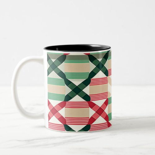 Strip Pattern Ceramic Design Mug  Cups