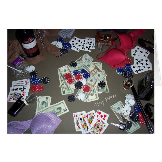 Strip Poker Cards (Front Horizontal)