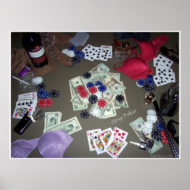 Strip Poker in Color Poster (Front)