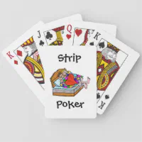 Strip Poker Playing Cards