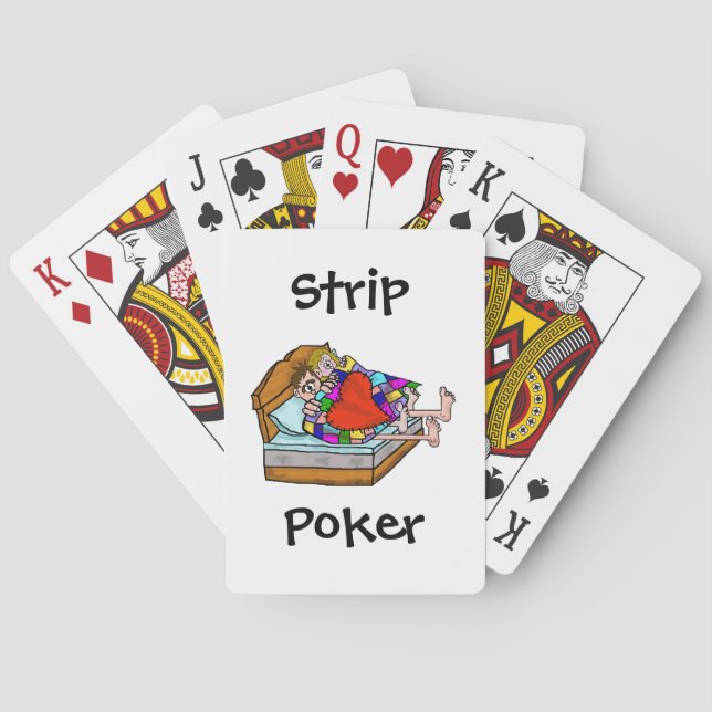 Strip Poker Playing Cards (Back)