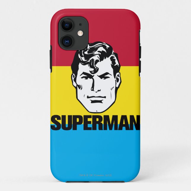 Stripe Boy - Superman Case-Mate iPhone Case (Back)