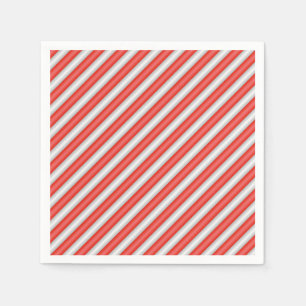 Stripe candy pattern napkins