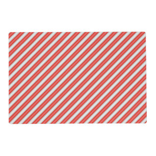 Stripe candy pattern placemat