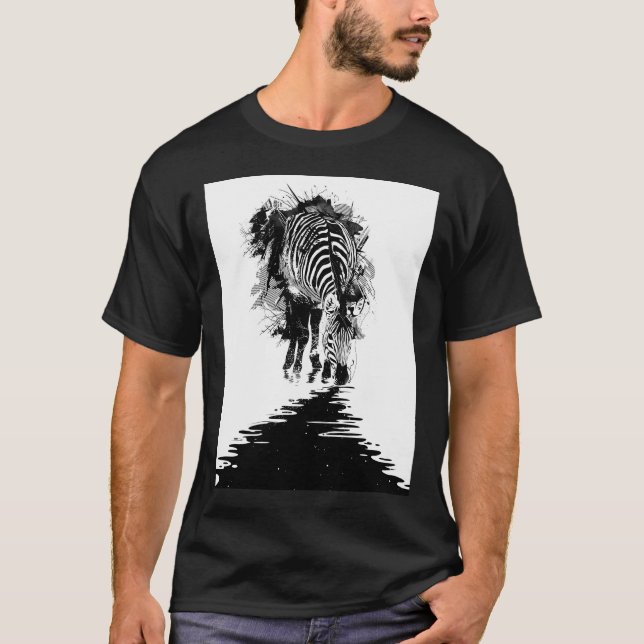 Stripe Charging T-Shirt (Front)