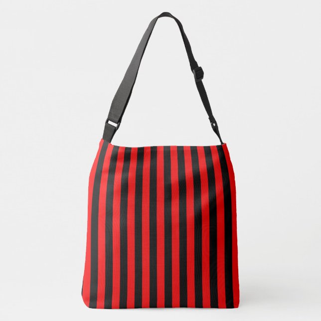 Stripe Crossbody Bag (Back)