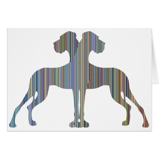 Stripe Dane Pair (Front Horizontal)