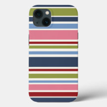 Stripe Deep Hues Tough Case-Mate iPhone Case