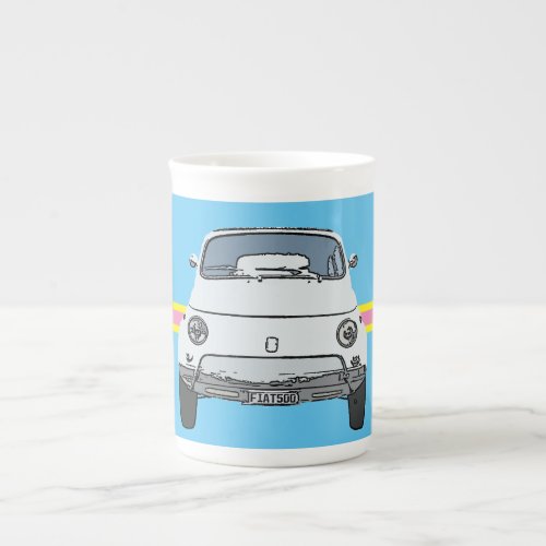 Stripe Espresso cup Vintage car 