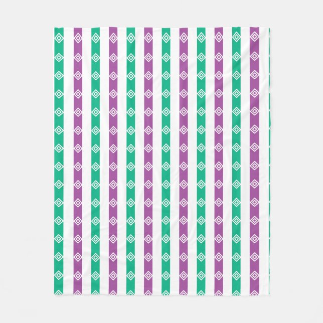 Stripe Hype | SH-03 |  Fleece Blanket (Front)