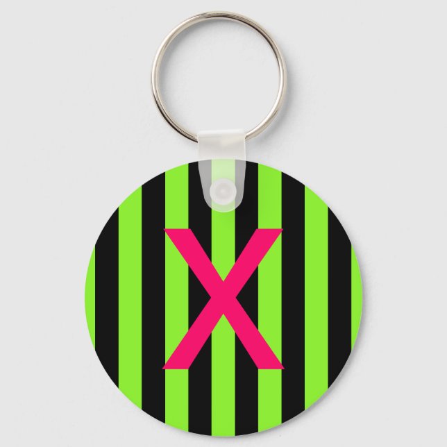Stripe Keychain (Front)