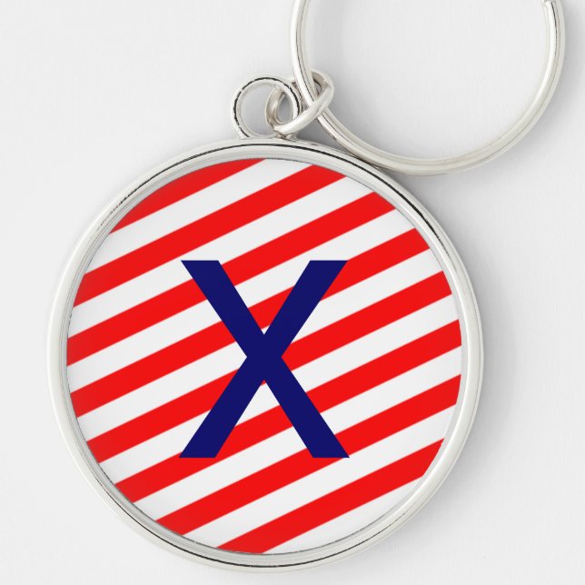 Stripe Keychain (Front)