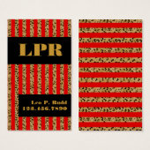 Stripe Leopard & Red (Front & Back)