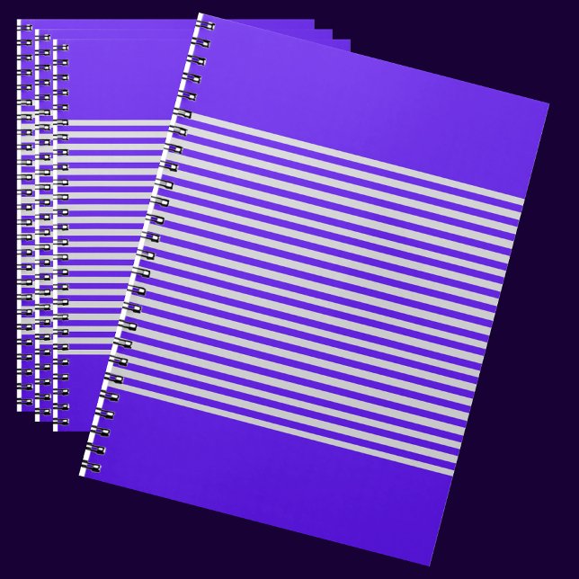 Stripe Pattern | Modern Colorful Notebook (Creator Uploaded)