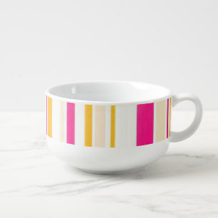 Stripe Soup Mug