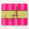 Stripe & Swirl Mousepad