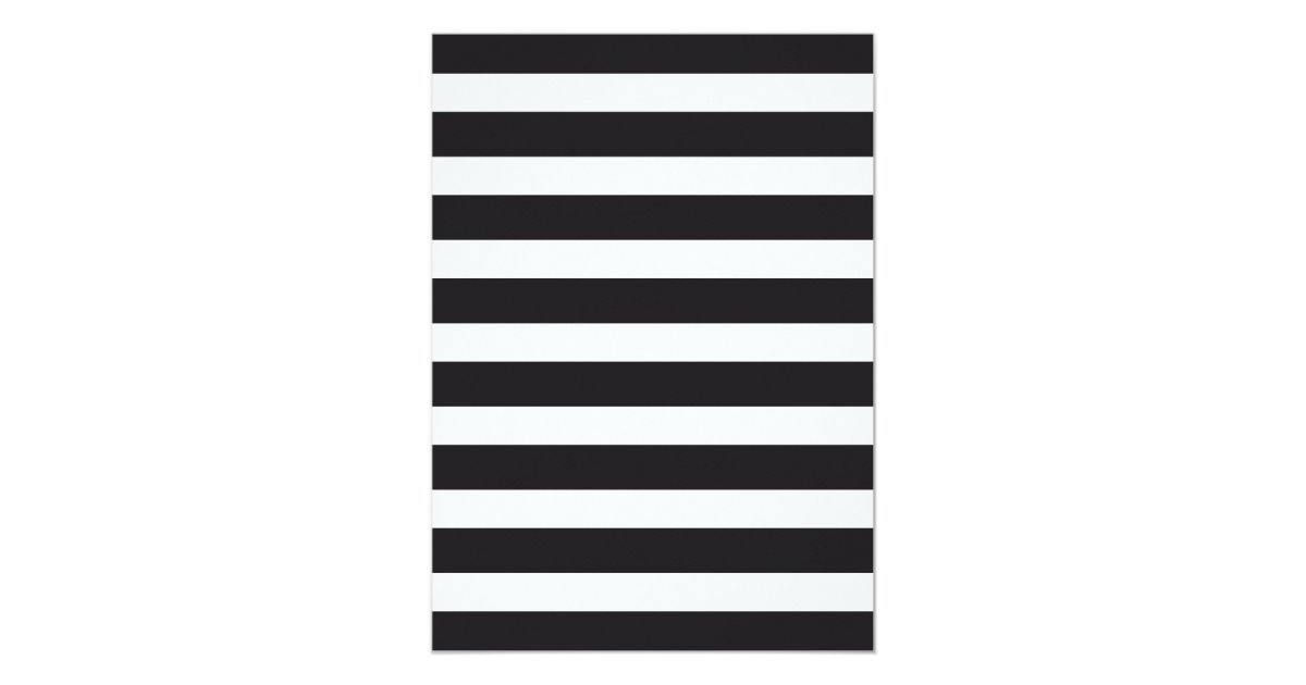 Stripe wedding invitation template black and white | Zazzle