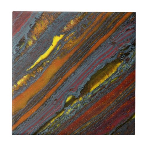 Striped Australian Tiger Eye Tile