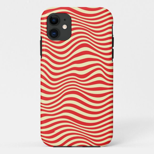 Striped background Case-Mate iPhone case (Back)