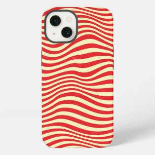 Striped background iPhone 13 case