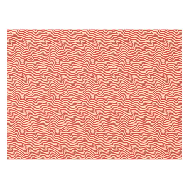Striped background tablecloth (Front (Horizontal))