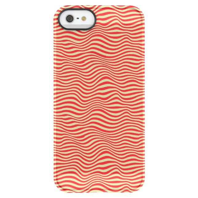 Striped background uncommon iPhone case (Back)