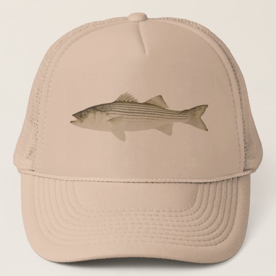 Striped Bass Hat | Zazzle.com