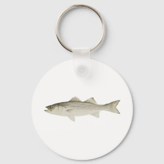 Striped Bass keychain