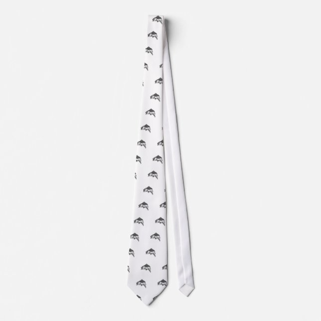Striped Bass Neck Tie (Front)