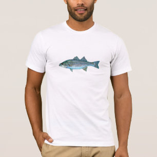 Striped Bass Striper Fish T-Shirt