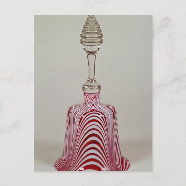 Striped bell, by Nailsea Postcard (Front)