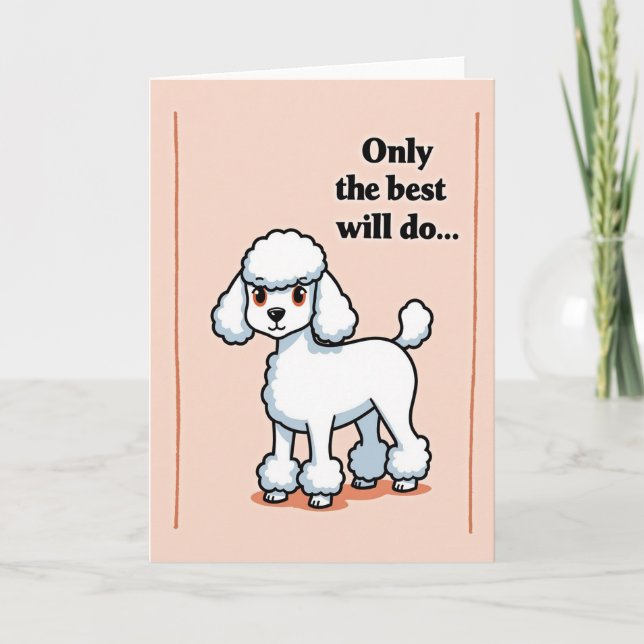 Striped Best Wishes Card (Front)