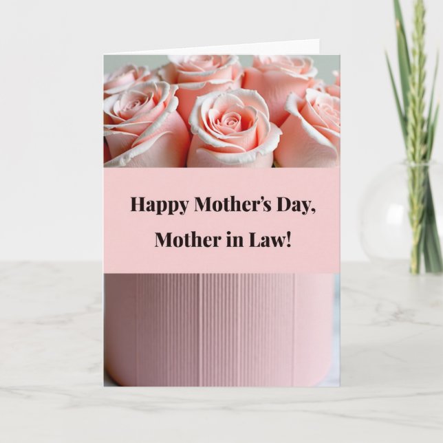 Striped Birthday Wishes Card (Front)