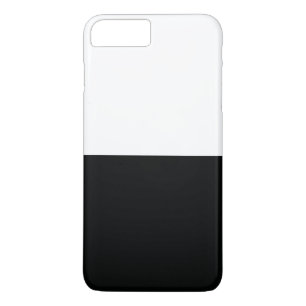 Striped (Black & White Horizontal) Phone Case