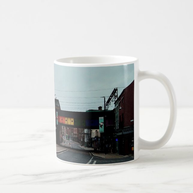 Striped bridge  coffee mug (Right)